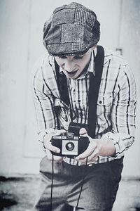 Vintage creativity in process