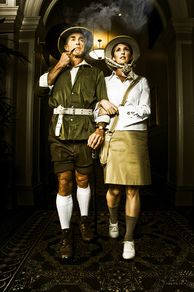 Ideological Retro Missionary Explorers Print