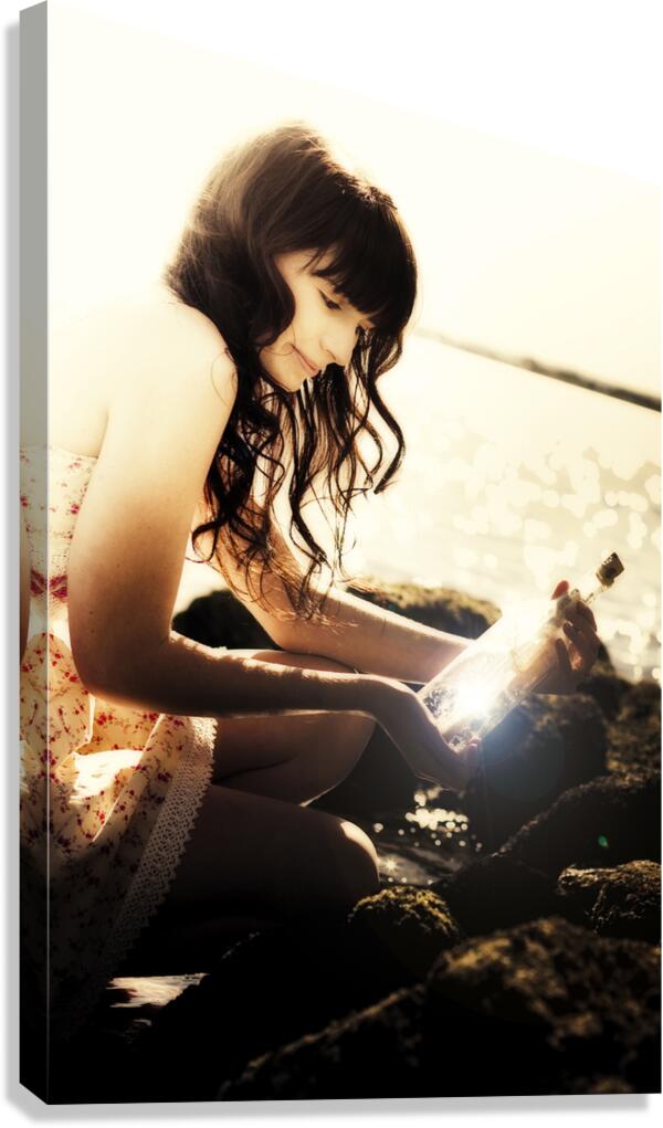 Coastal courier Canvas Print