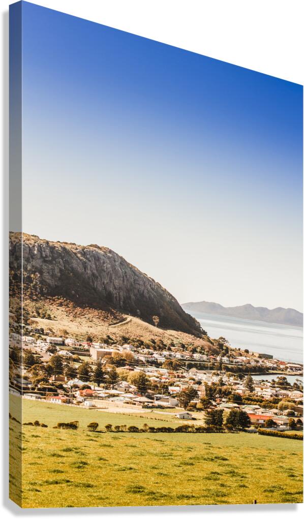 Coastal Tasmanian town Canvas Print