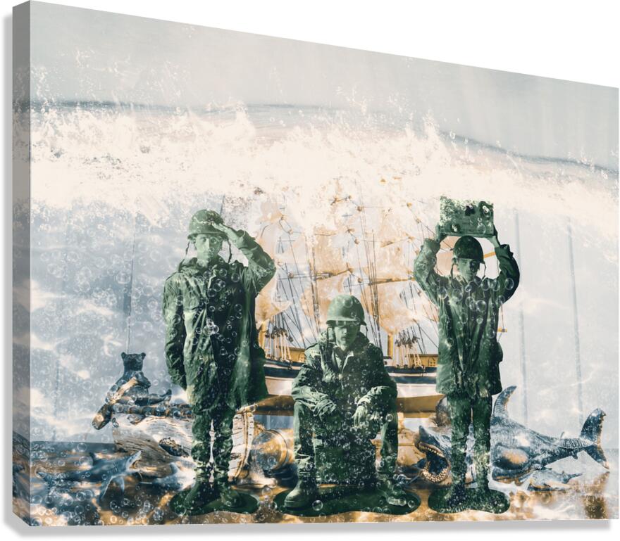 Sub-marines Canvas Print